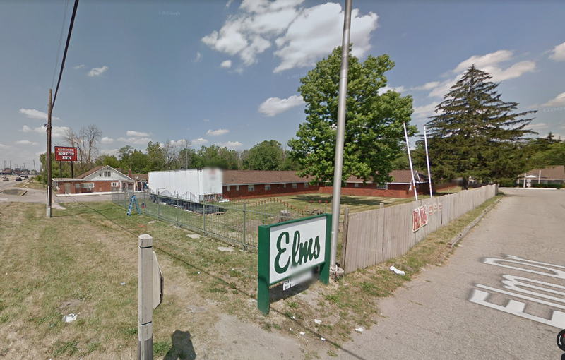 Elms Motel (America Inn) - 2021 STREET VIEW SIGN STILL THERE (newer photo)